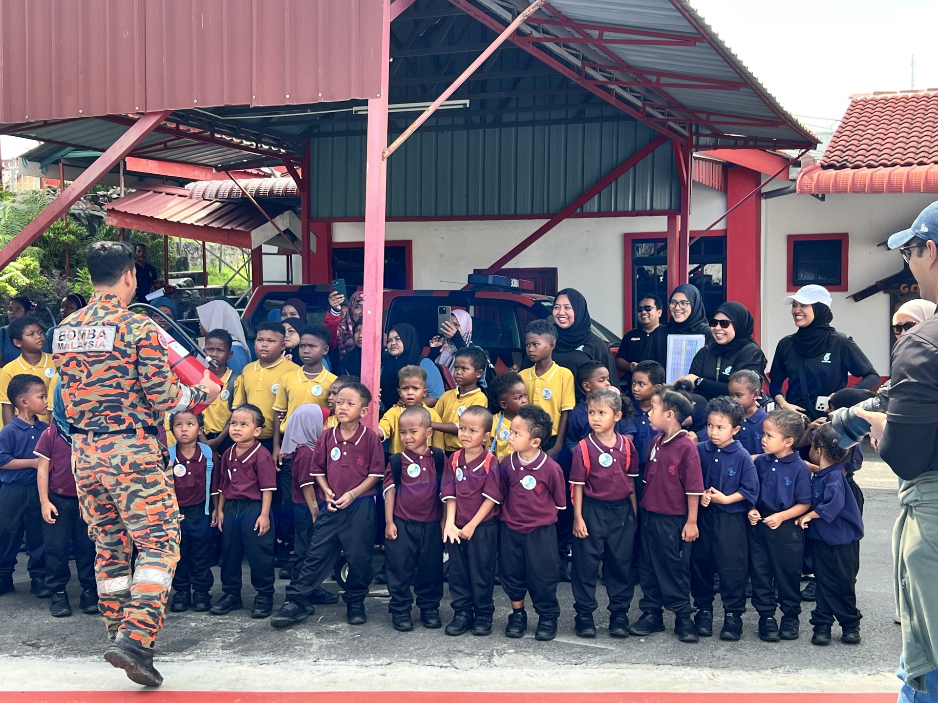 Orang Asli youth participating in structured education programmes at a Saora+ community learning facility